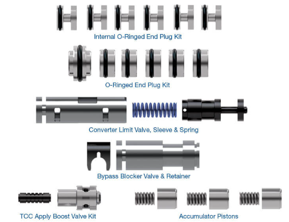 Sonnax 6R140 Valve Body Zip Kit