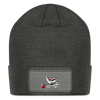 Moonlite Patch Beanie - charcoal grey