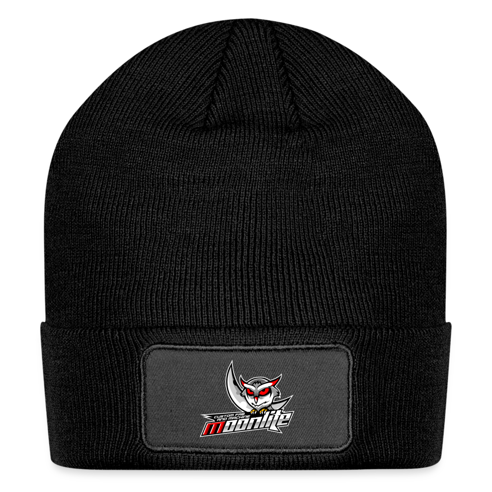 Moonlite Patch Beanie - black