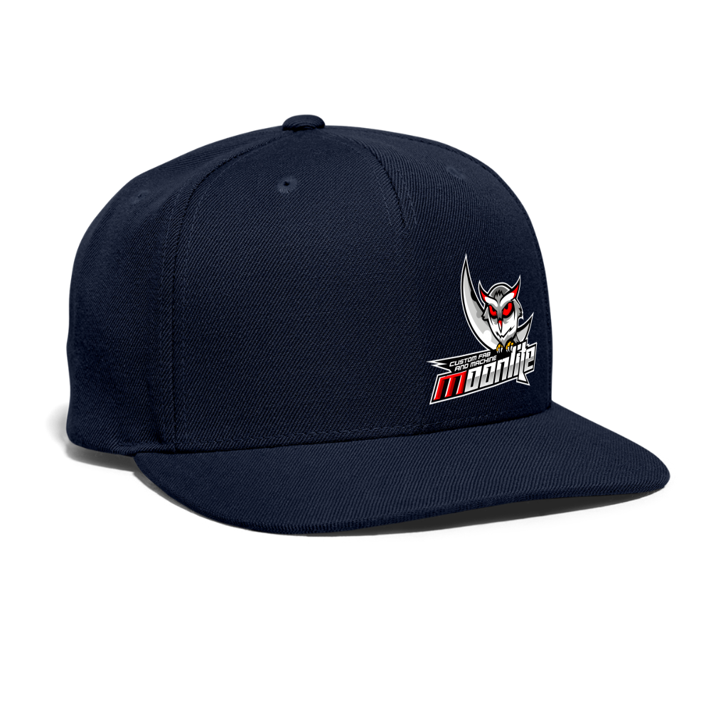 Snapback Baseball Cap - navy