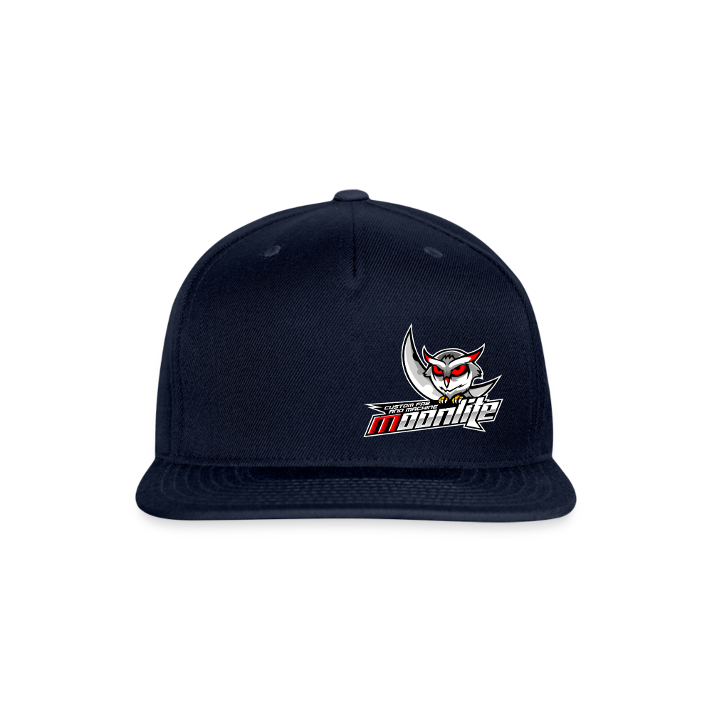 Snapback Baseball Cap - navy