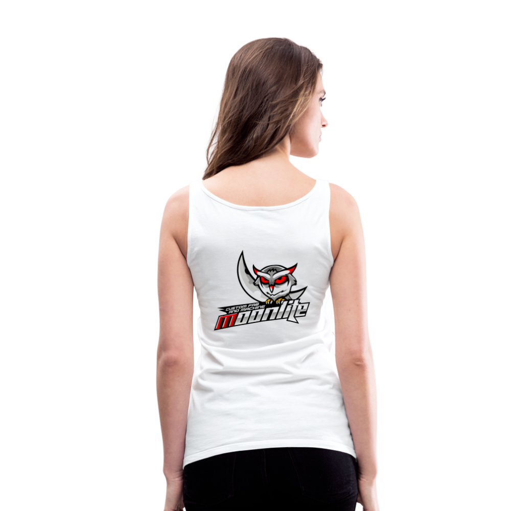 Women’s Premium Tank Top - white