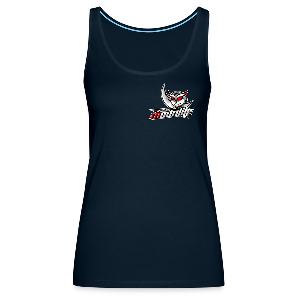 Women’s Premium Tank Top - deep navy