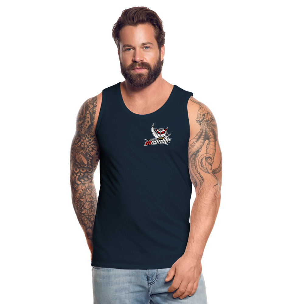 Men’s Premium Tank - deep navy