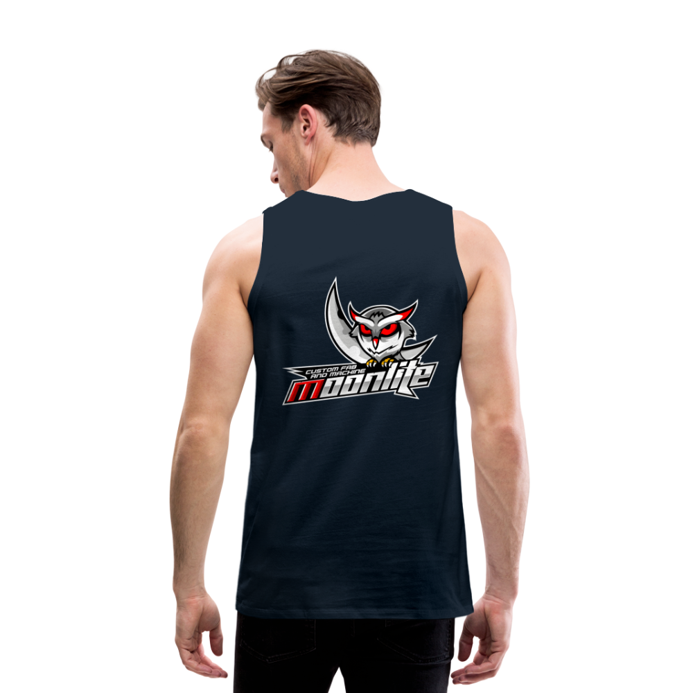 Men’s Premium Tank - deep navy