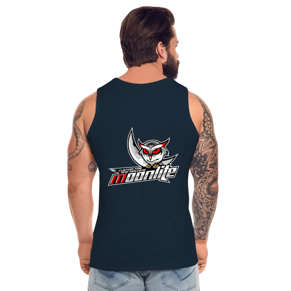 Men’s Premium Tank - deep navy