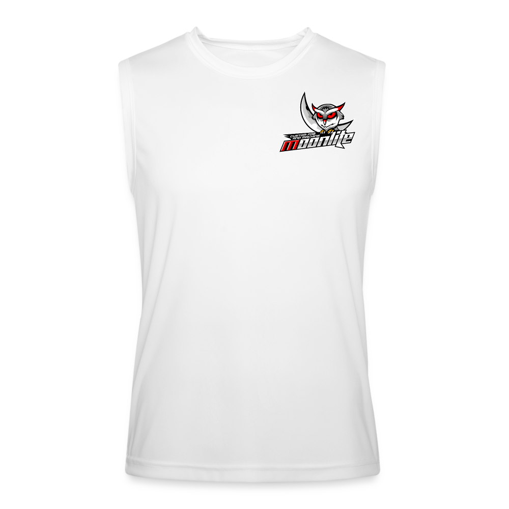 Men’s Performance Sleeveless Shirt - white