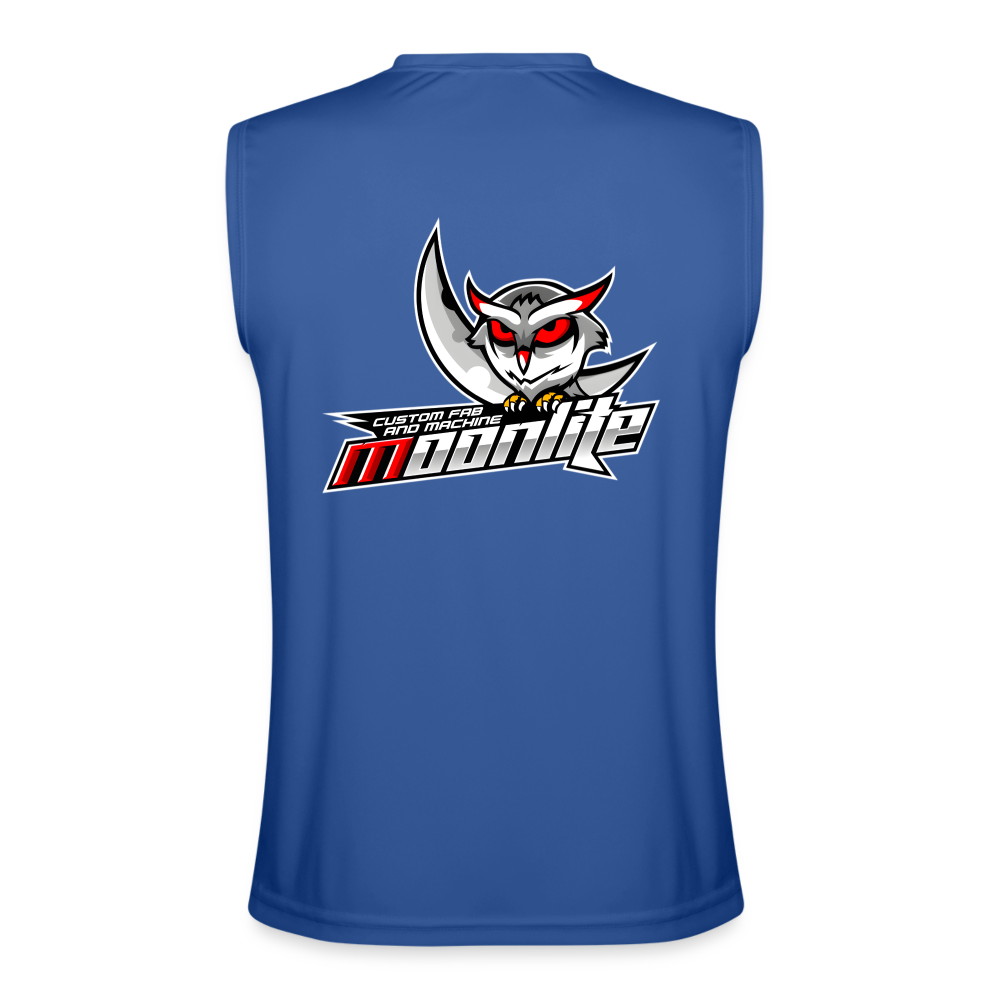 Men’s Performance Sleeveless Shirt - royal blue