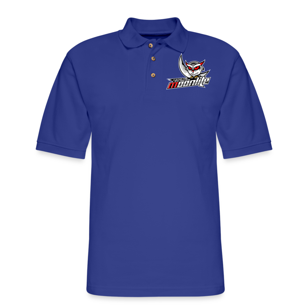 Men's Pique Polo Shirt - royal blue