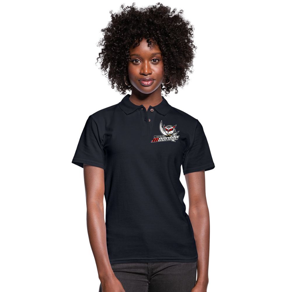 Women's Pique Polo Shirt - midnight navy