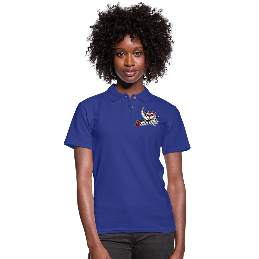 Women's Pique Polo Shirt - royal blue