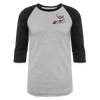 Baseball T-Shirt - heather gray/black
