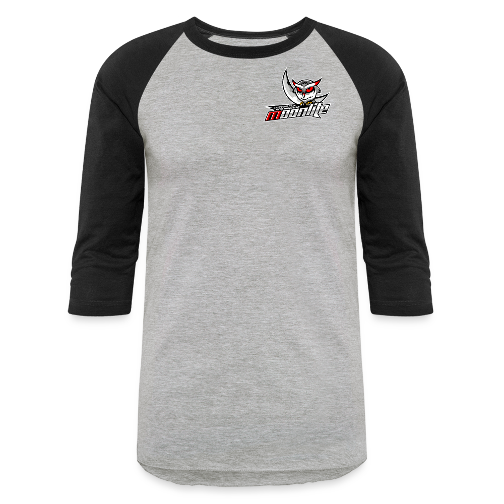 Baseball T-Shirt - heather gray/black