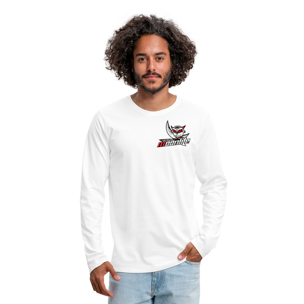 Men's Premium Long Sleeve T-Shirt - white