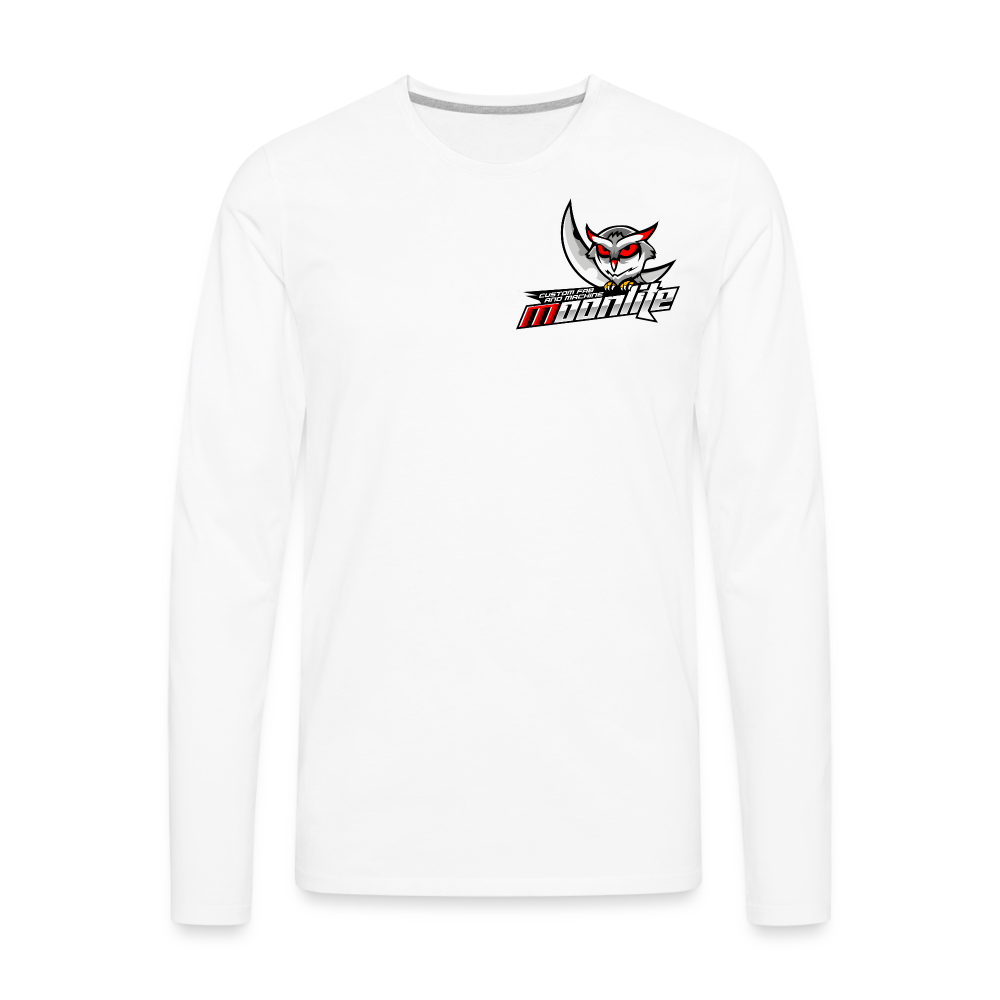 Men's Premium Long Sleeve T-Shirt - white