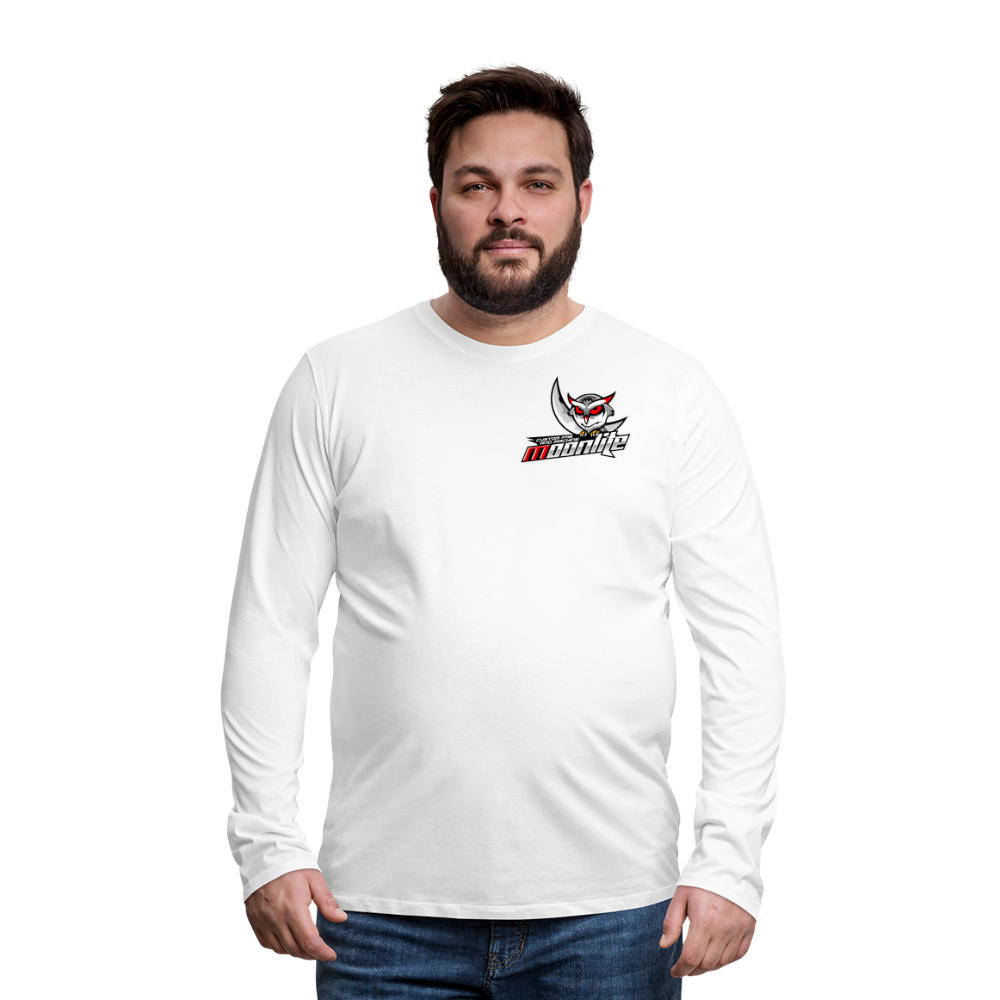 Men's Premium Long Sleeve T-Shirt - white