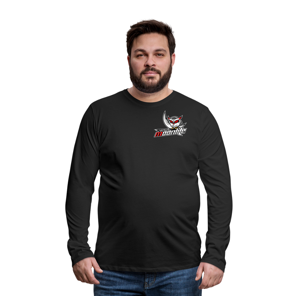 Men's Premium Long Sleeve T-Shirt - black