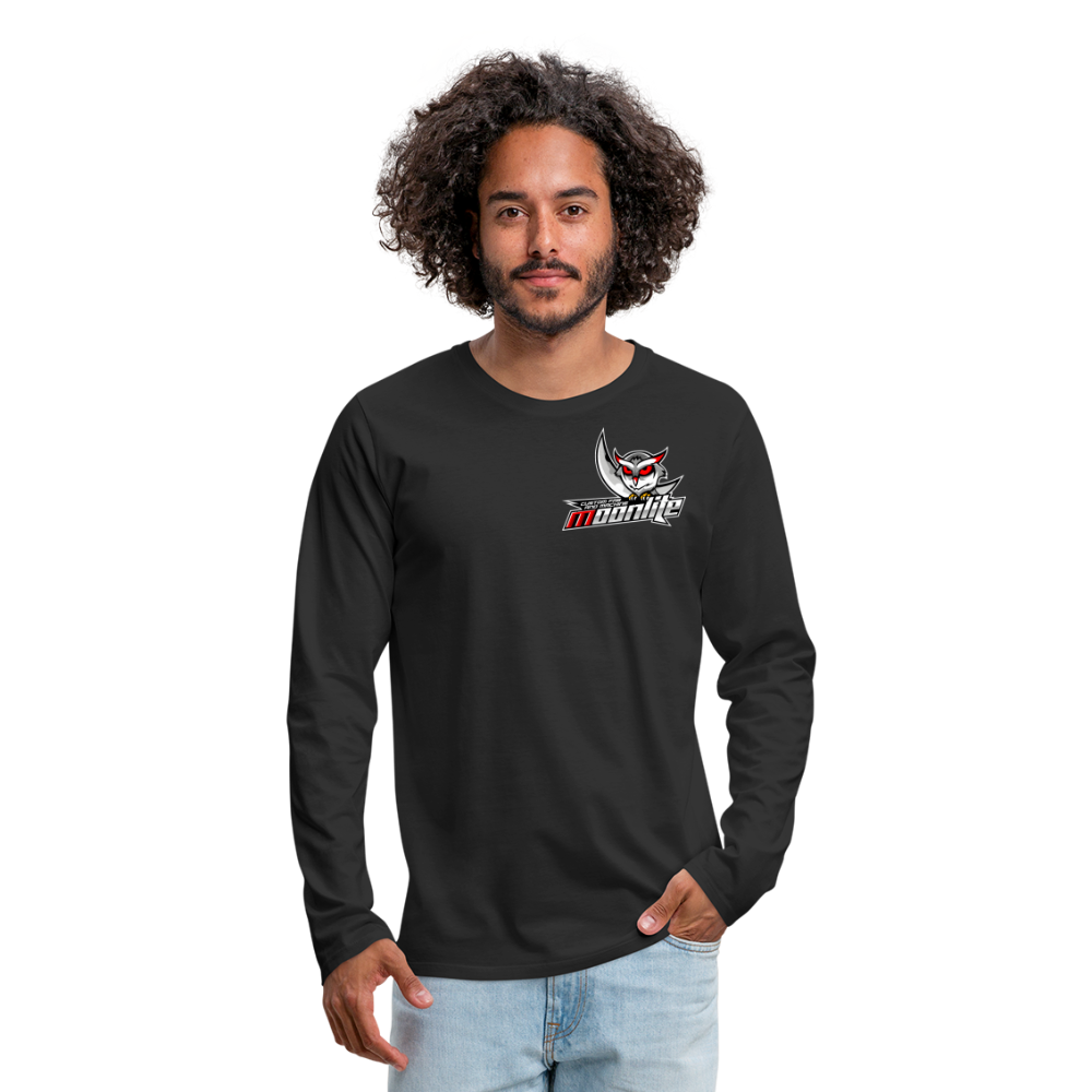 Men's Premium Long Sleeve T-Shirt - black