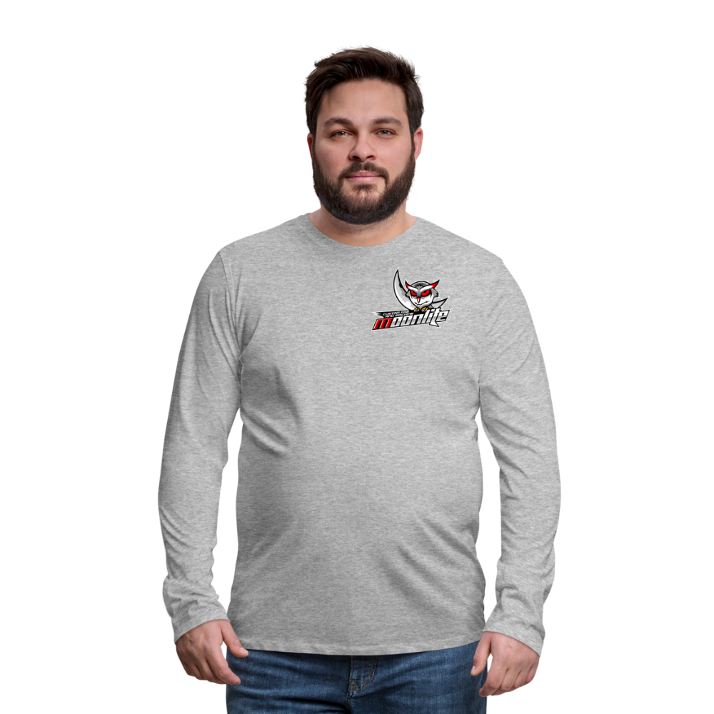 Men's Premium Long Sleeve T-Shirt - heather gray