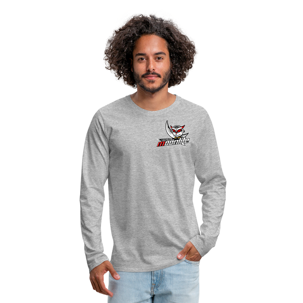Men's Premium Long Sleeve T-Shirt - heather gray