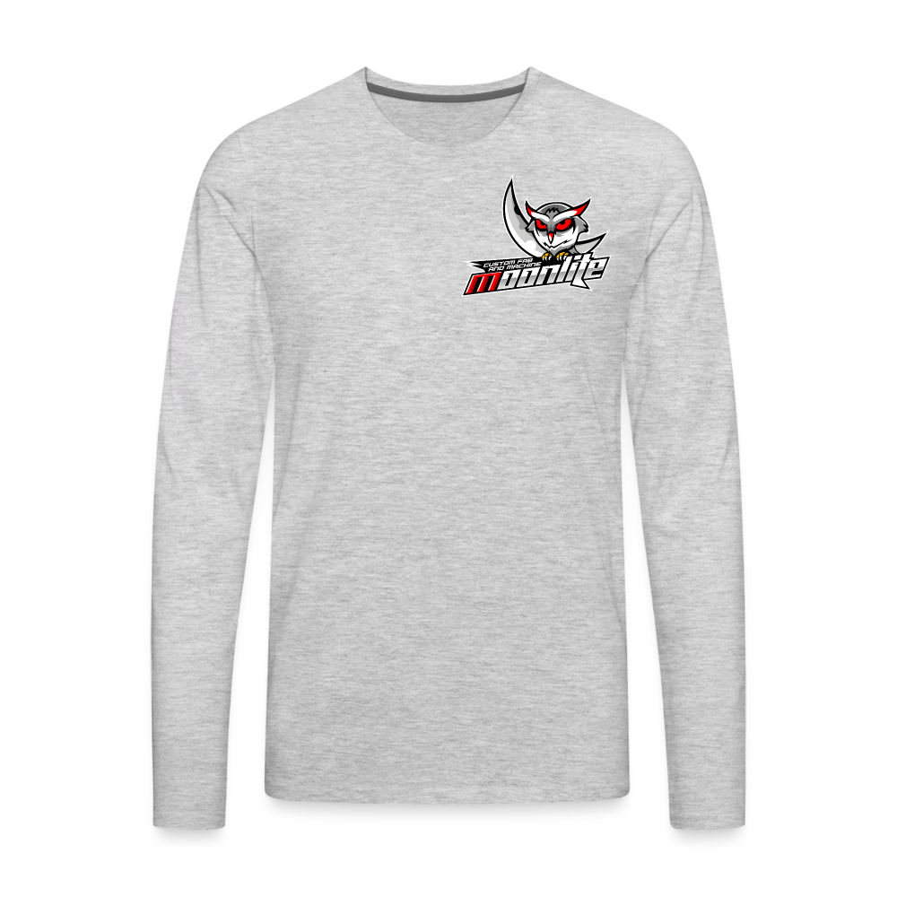 Men's Premium Long Sleeve T-Shirt - heather gray