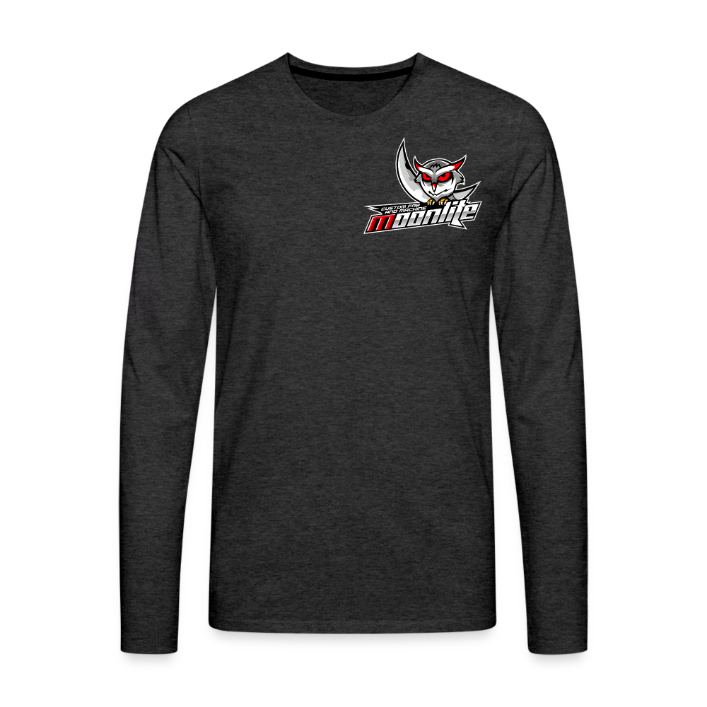 Men's Premium Long Sleeve T-Shirt - charcoal grey