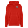 Adidas Unisex Fleece Hoodie - red