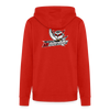 Adidas Unisex Fleece Hoodie - red
