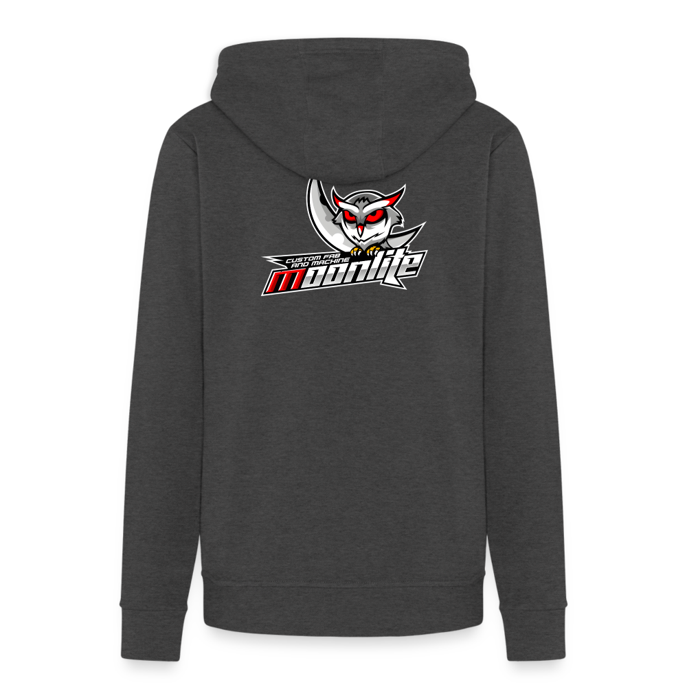 Adidas Unisex Fleece Hoodie - charcoal grey