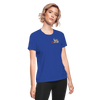 Women's Moisture Wicking Performance T-Shirt - royal blue