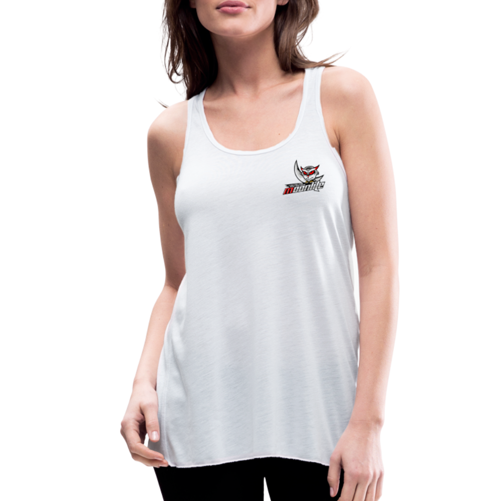 Women's Flowy Tank Top by Bella - white