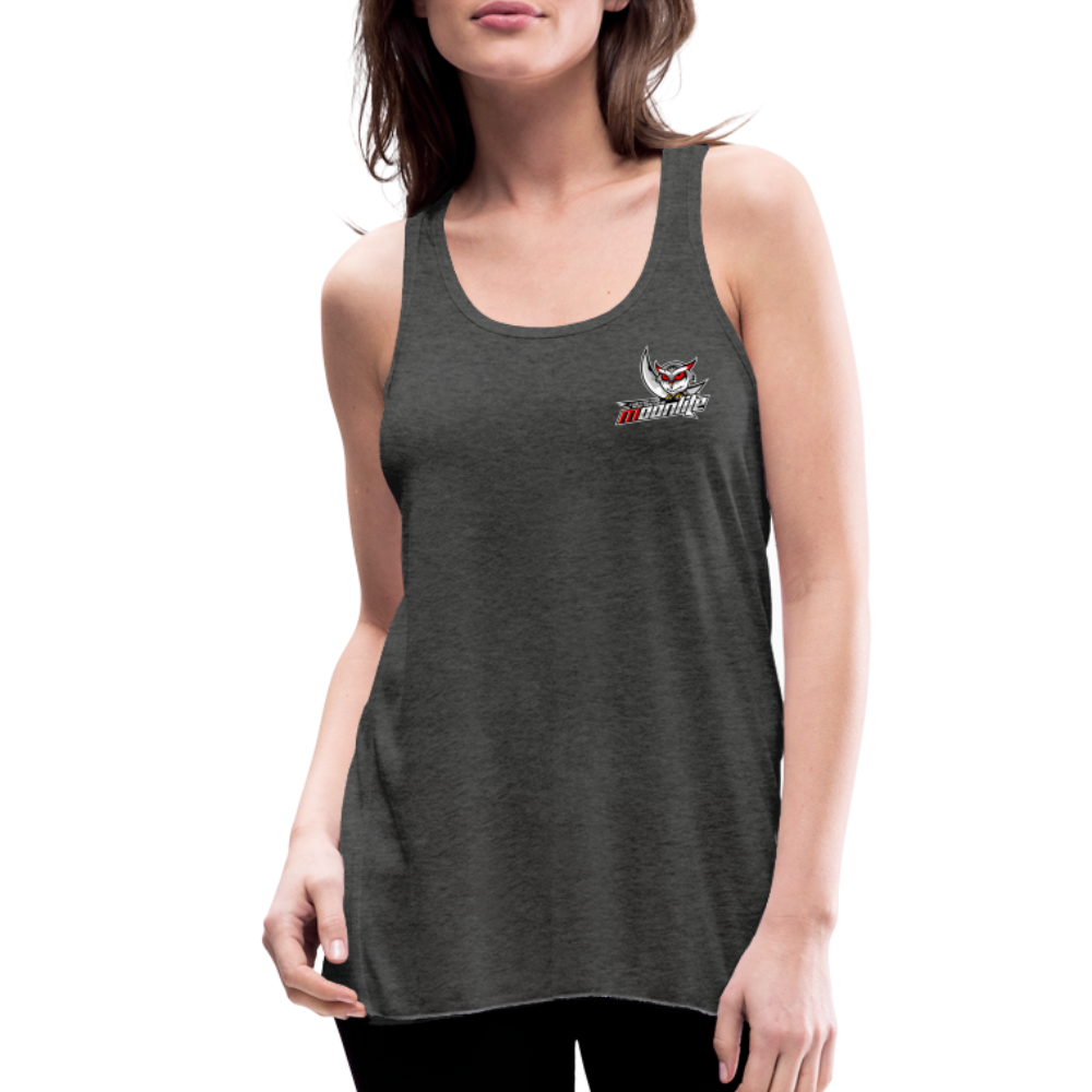 Women's Flowy Tank Top by Bella - deep heather