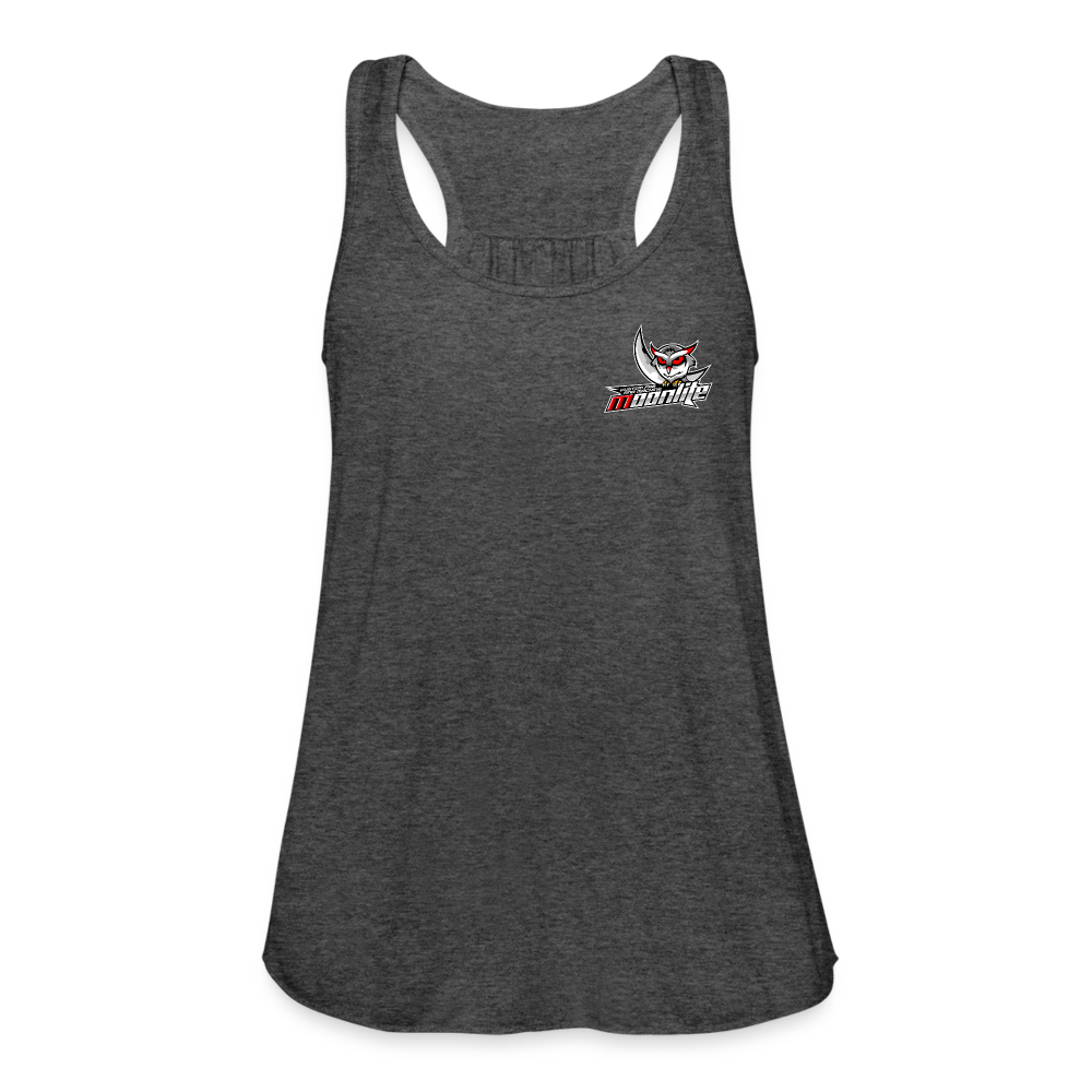 Women's Flowy Tank Top by Bella - deep heather