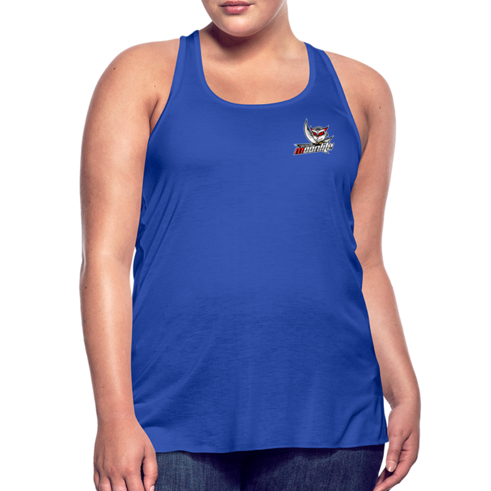 Women's Flowy Tank Top by Bella - royal blue