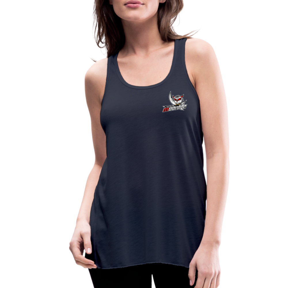 Women's Flowy Tank Top by Bella - navy