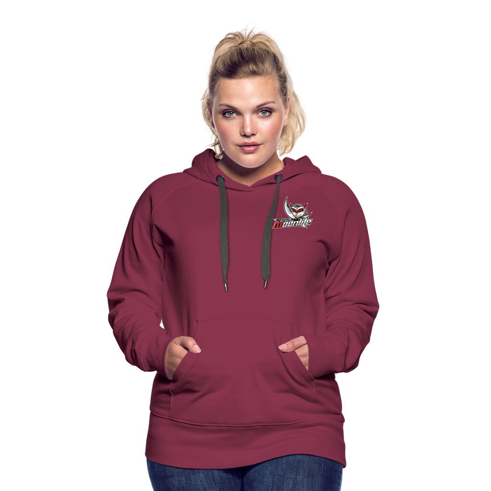 Women’s Premium Hoodie - burgundy
