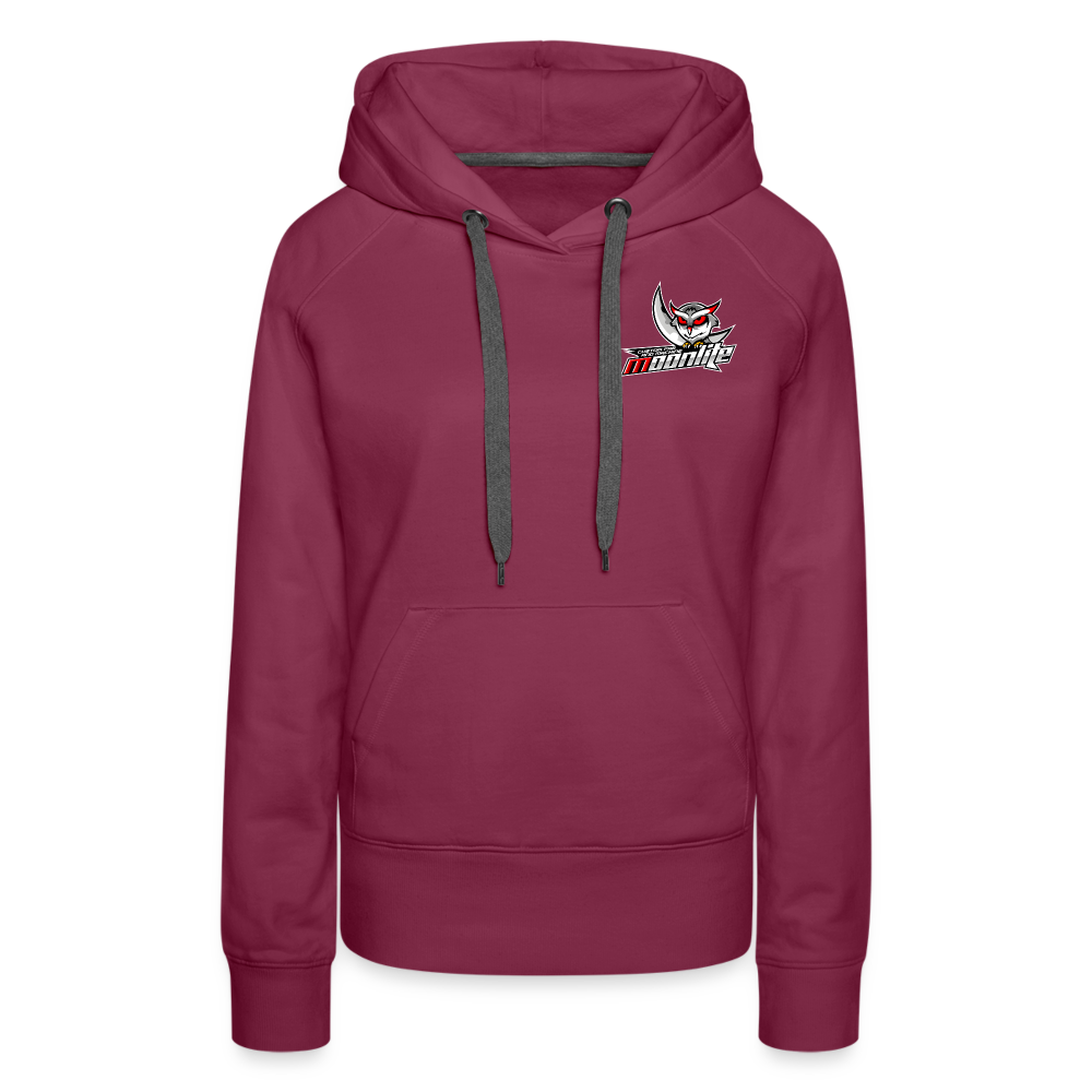 Women’s Premium Hoodie - burgundy
