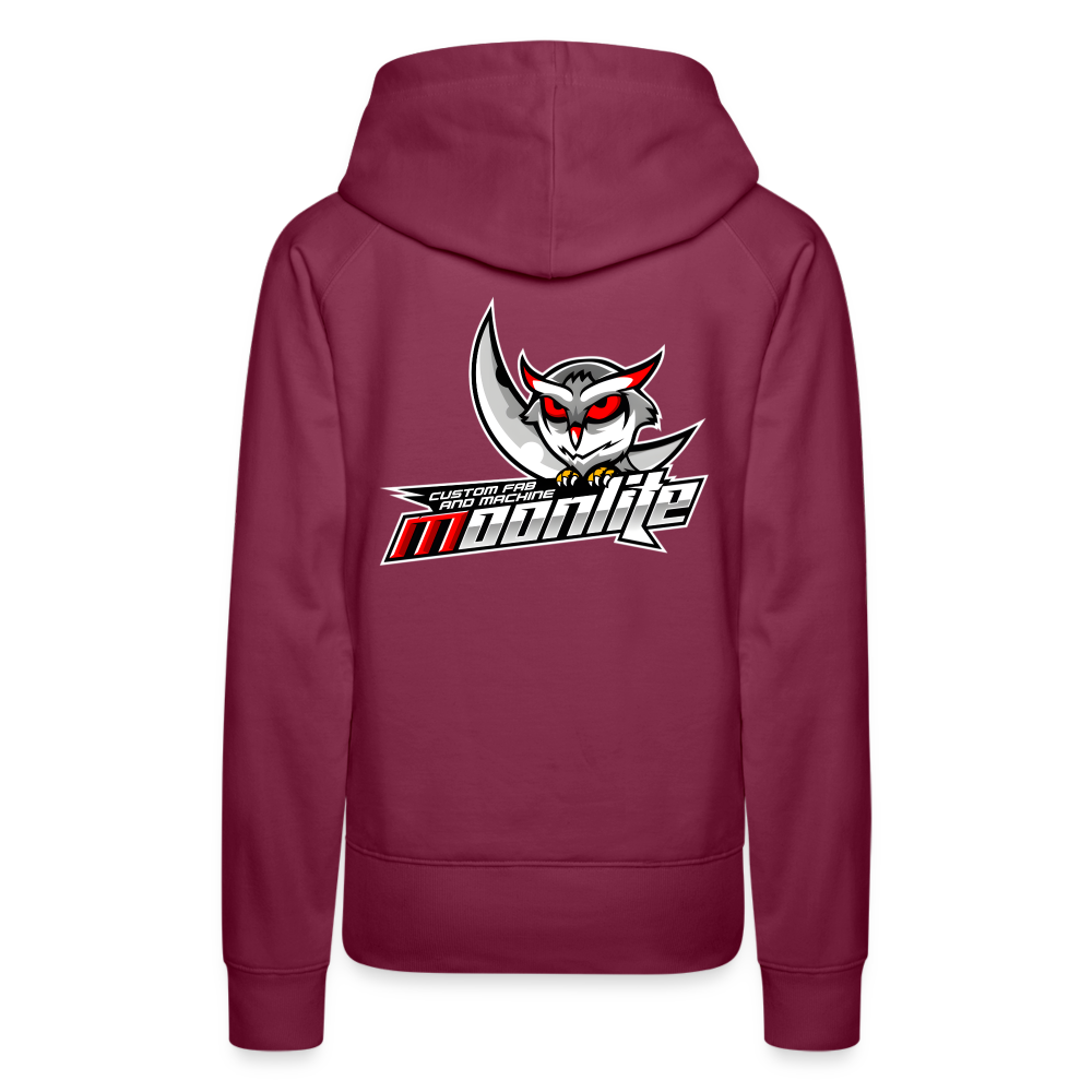 Women’s Premium Hoodie - burgundy