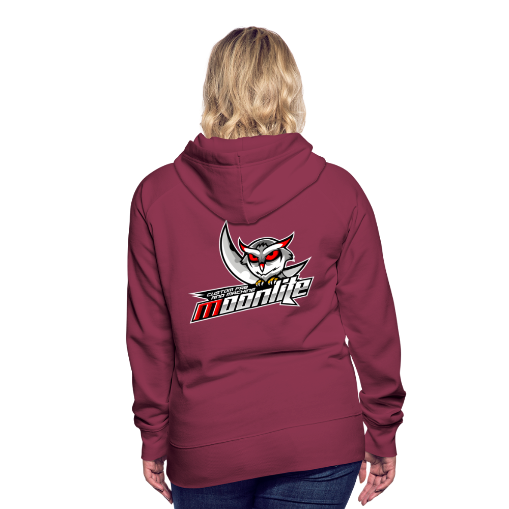 Women’s Premium Hoodie - burgundy