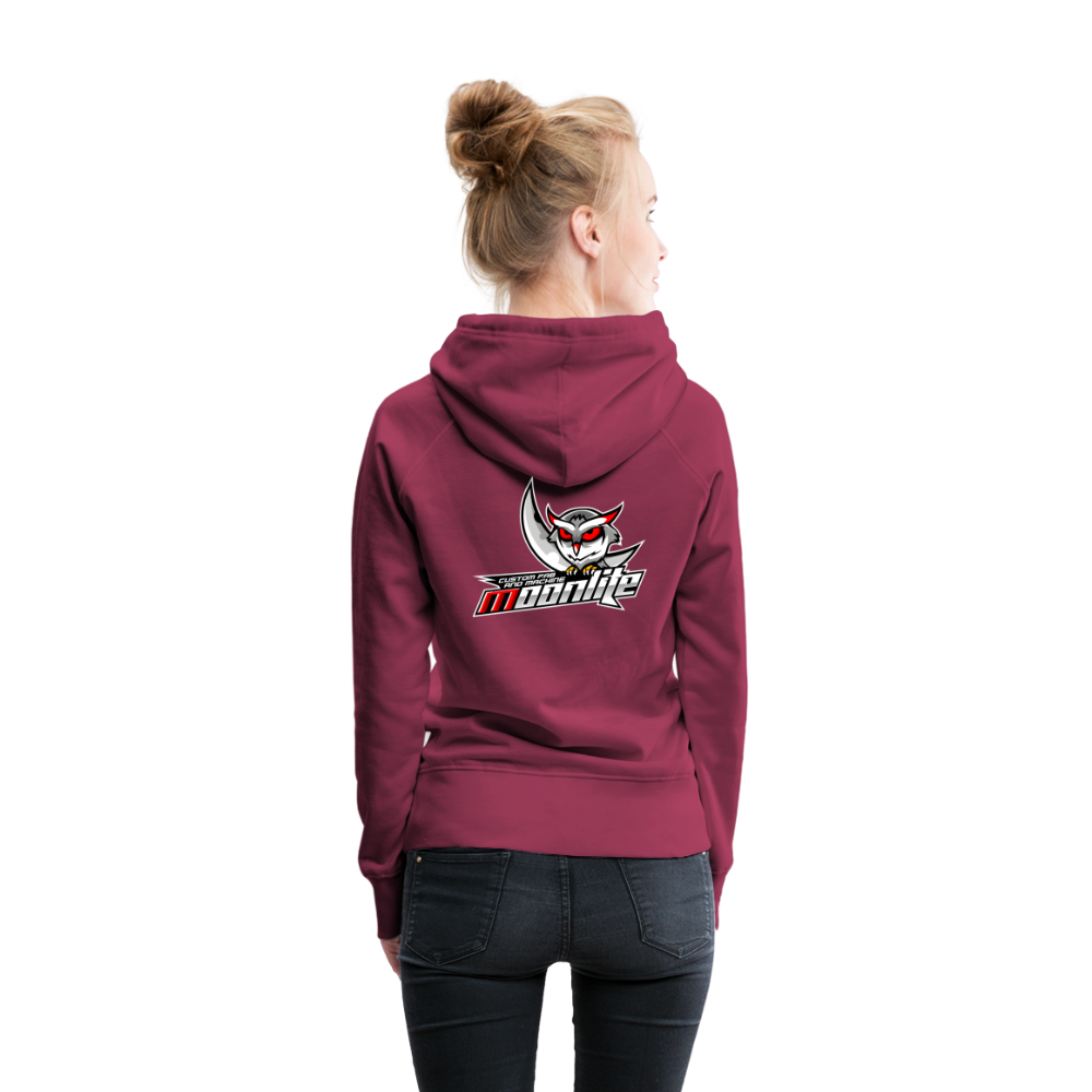 Women’s Premium Hoodie - burgundy