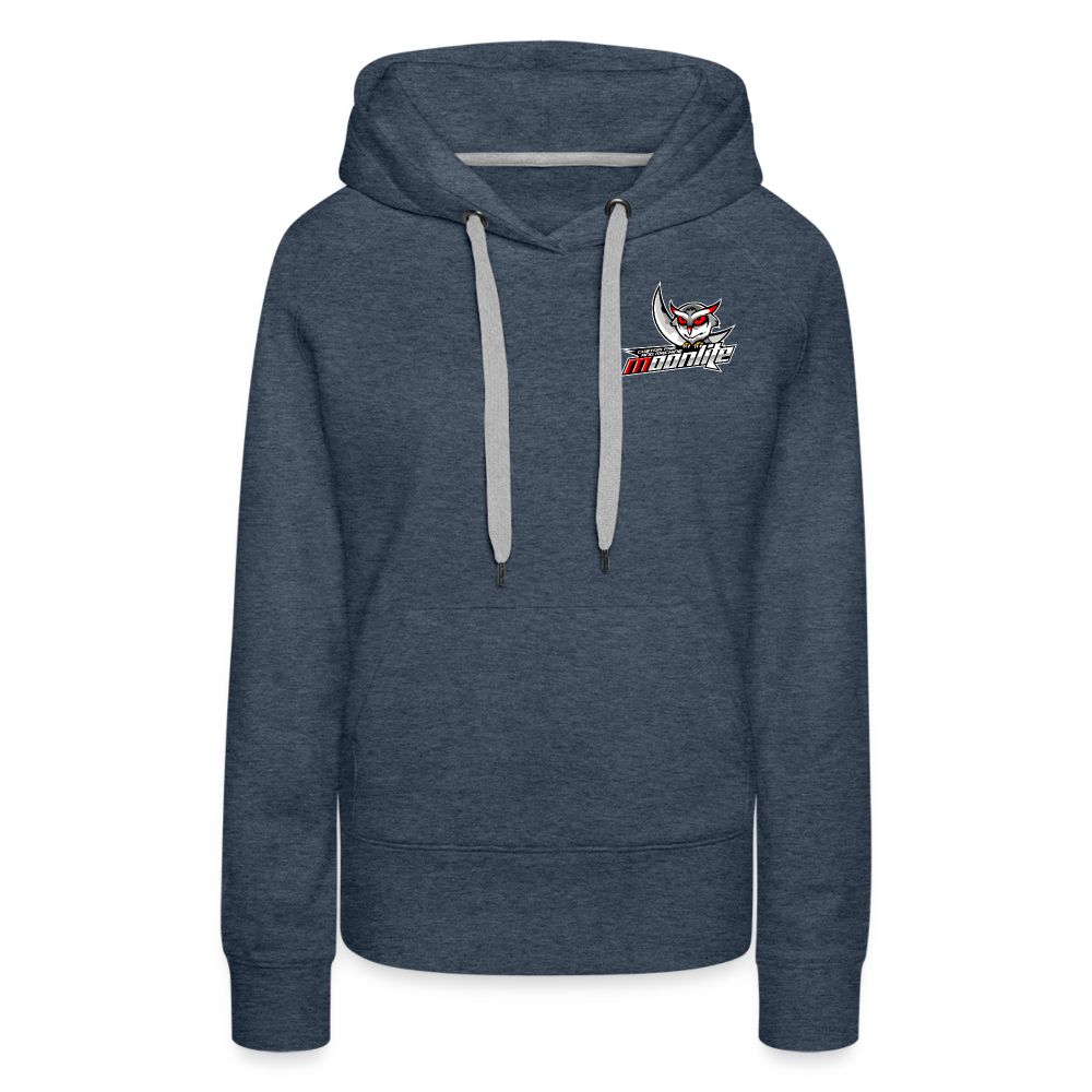 Women’s Premium Hoodie - heather denim