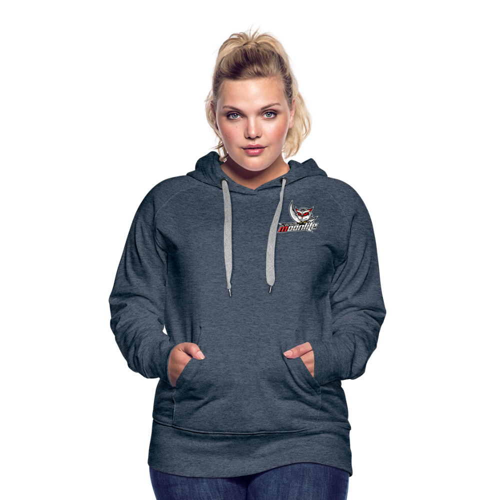 Women’s Premium Hoodie - heather denim