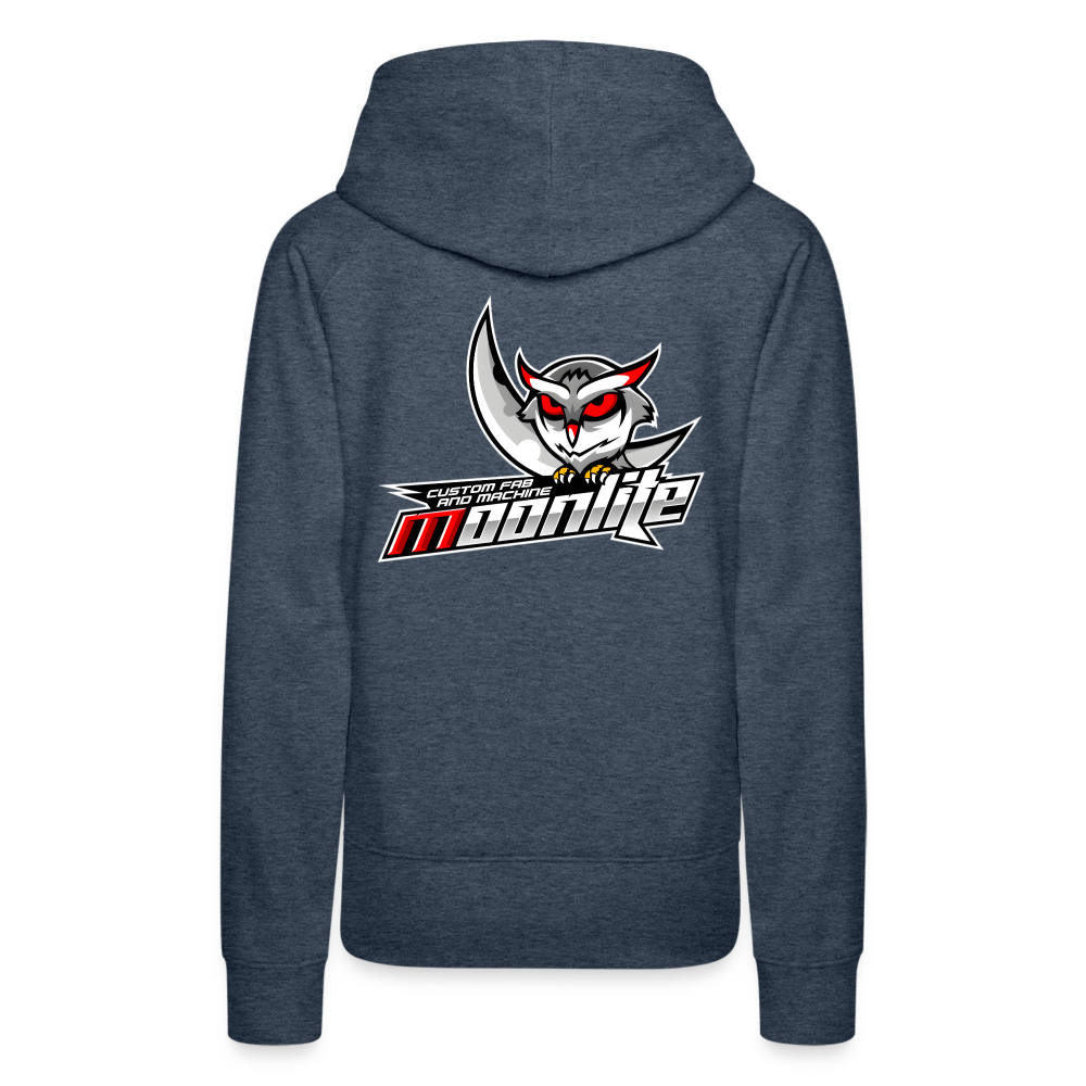 Women’s Premium Hoodie - heather denim