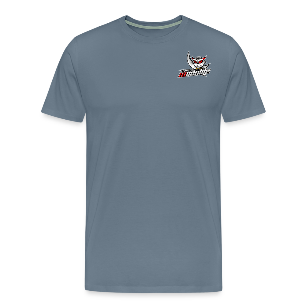 Men's Premium T-Shirt - steel blue