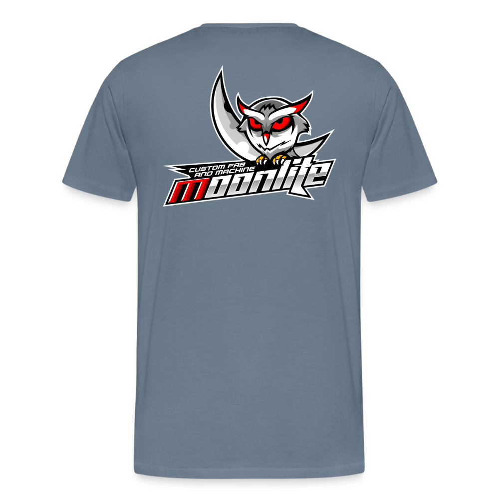 Men's Premium T-Shirt - steel blue