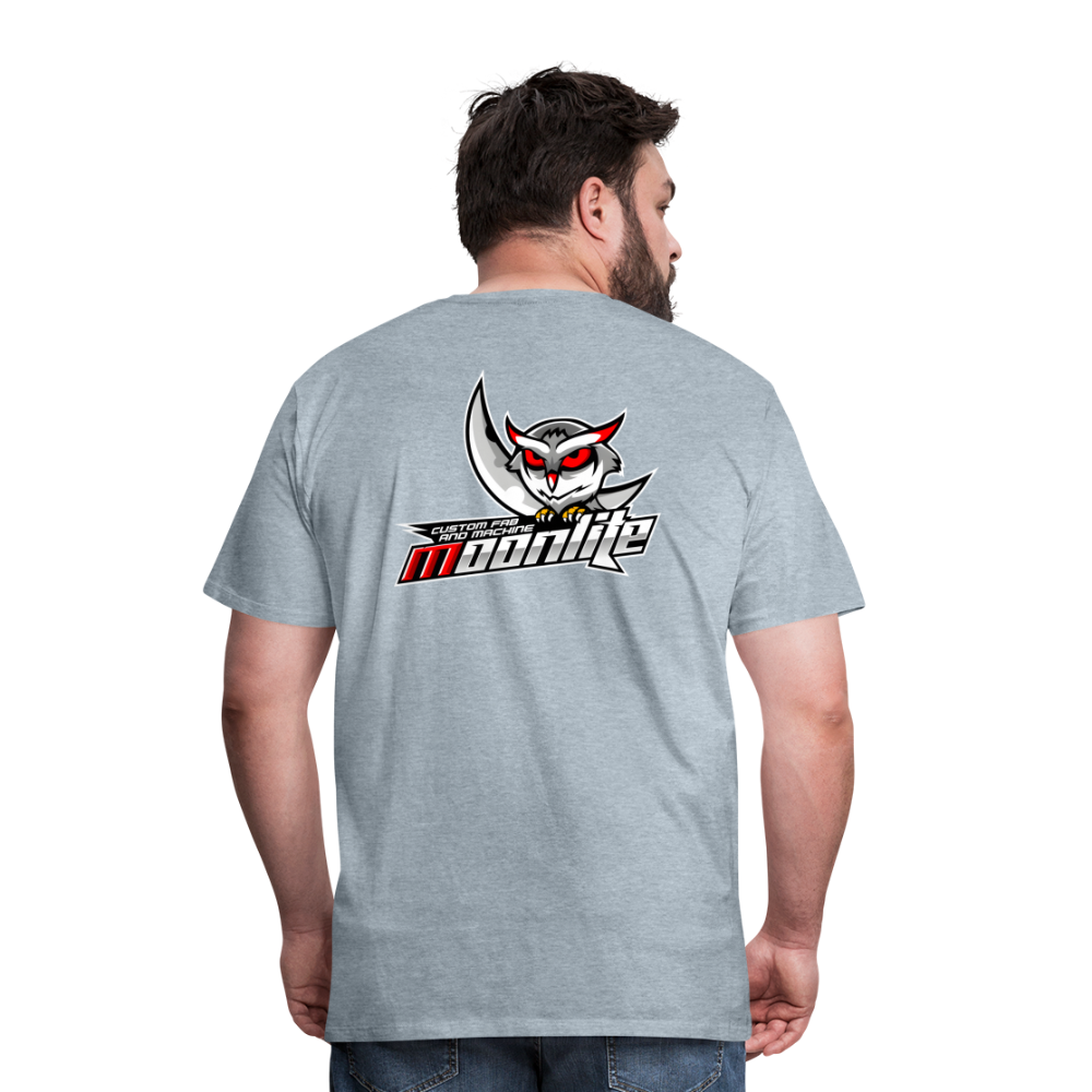 Men's Premium T-Shirt - heather ice blue