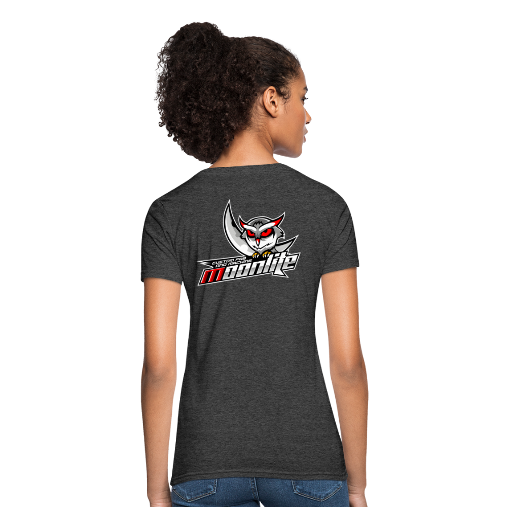 Women's T-Shirt - heather black
