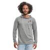 Unisex Lightweight Terry Hoodie - heather gray