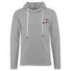 Unisex Lightweight Terry Hoodie - heather gray