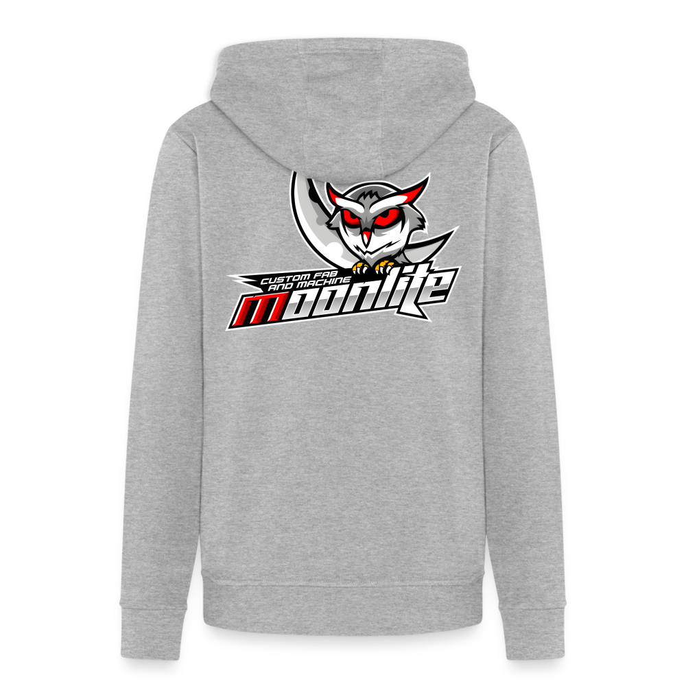 Adidas Unisex Fleece Hoodie - heather gray